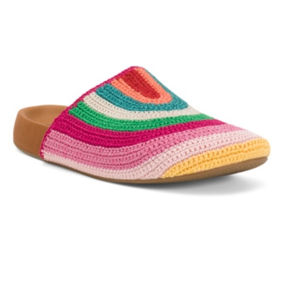 🔹️The Sak🔹️ Multicolor Bolinas Crochet Clogs - Picture 1 of 3